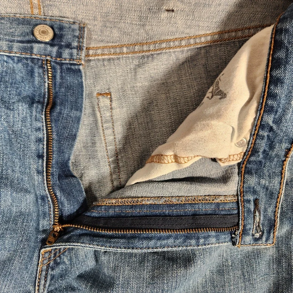 Levi's 559‎ Jeans Men's 38X32 Blue Relaxed Straight 100% Cotton 00559-0377